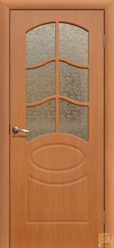 Межкомнатная дверь Неаполь М ДО Миланский орех